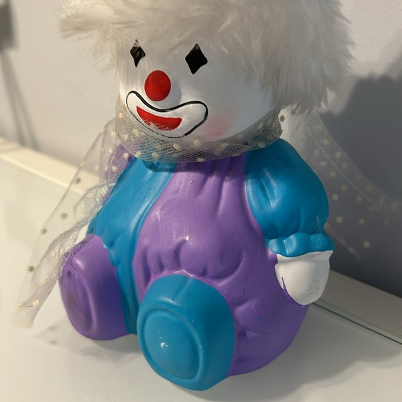 VTG Clown ๐คก Piggy Bank Imported From Taiwan - Picture 4 of 11